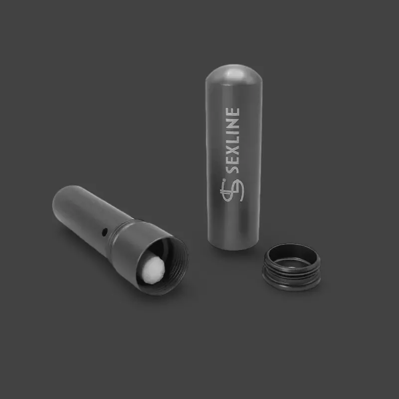 Sexline Poppers Inhaler Cotton Wicks Refill, pack of 15 | Dark-Ink