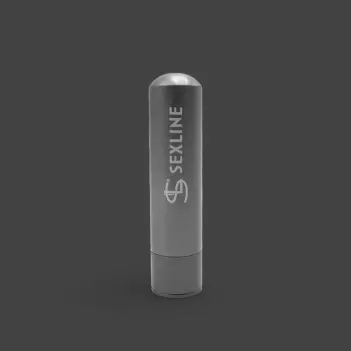 Sexline Poppers-Inhalator, Anthrazit-Metall + Zange | Dark-Ink