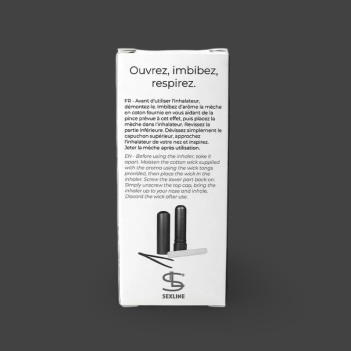 Inhalador de Poppers Sexline | Accesorio metálico discreto