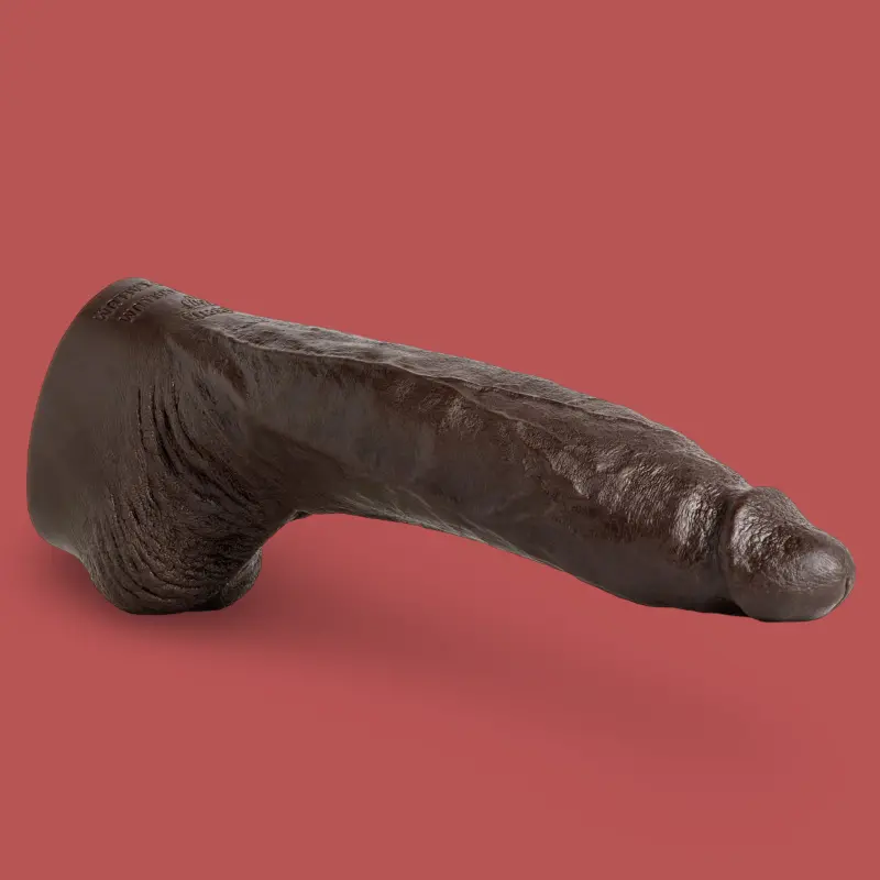 Hankey's Toys Roxas Caelum realistischer Dildo, 5 Größen | Dark-Ink
