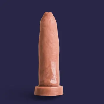 Hankey's Toys Ramrodder Silikon-Dildo, Einheitsgröße | Dark-Ink