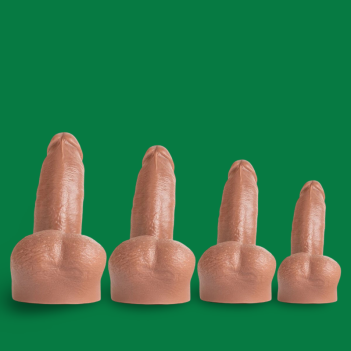 Hankey’s Toys Omega Silicone Dildo | Dark-Ink