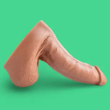 Dildo realista Omega Hankey's Toys, silicona, 4 tallas | Dark-Ink