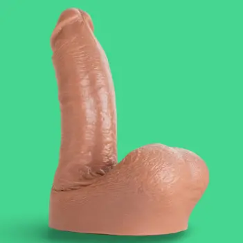 Dildo realista Omega Hankey's Toys, silicona, 4 tallas | Dark-Ink