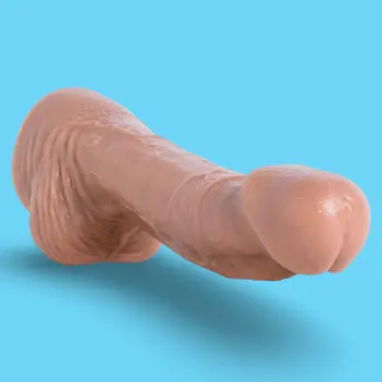 Gode réaliste Big Pop Hankey's Toys, tête mushroom | Dark-Ink