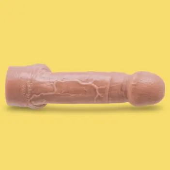 Gode réaliste Big Pop Hankey's Toys, tête mushroom | Dark-Ink