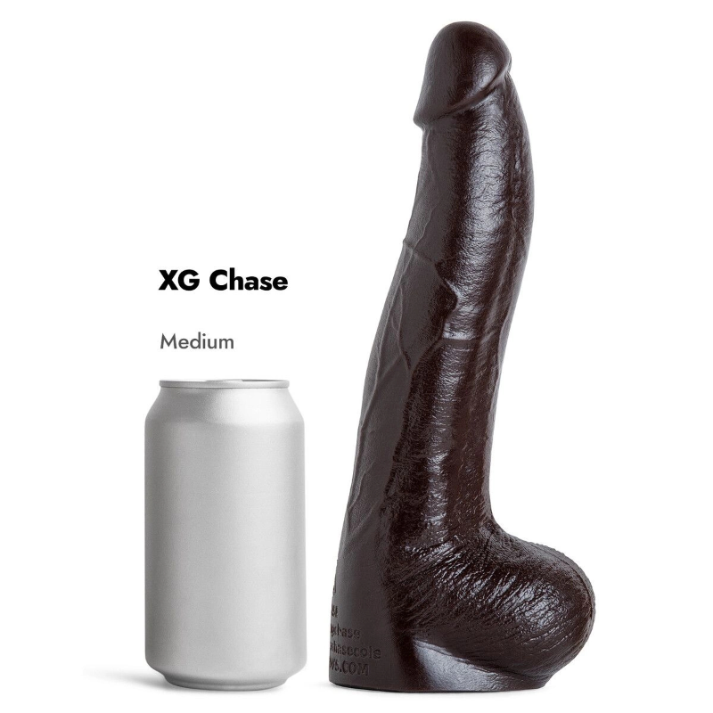 Hankey’s Toys XG Chase Silicone Dildo | Dark-Ink