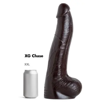 Dildo réaliste XG Chase Hankey's Toys, 5 tailles | Dark-Ink