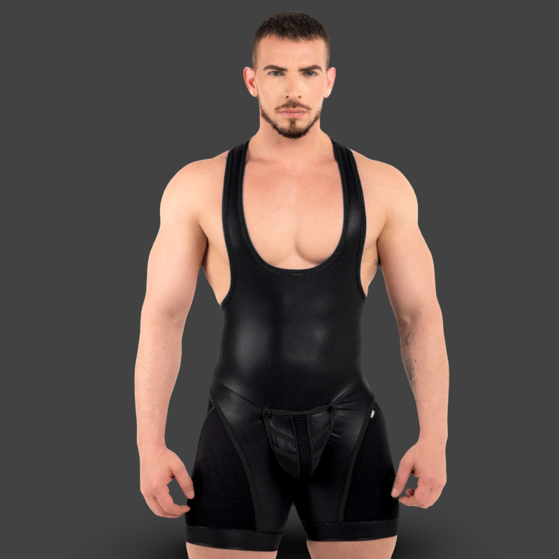 ROK Rebel Front Wrestler Kinky Zipper | Singlet Fetish