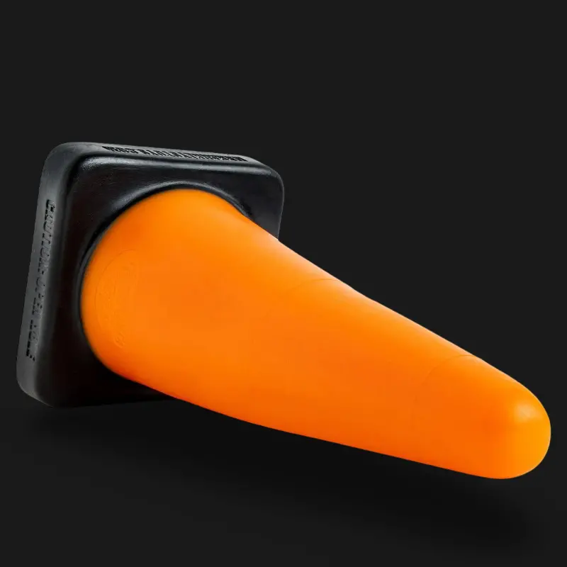Plug anal Traffic Cone Hankey's Toys, Vac-U-Lock | Dark-Ink