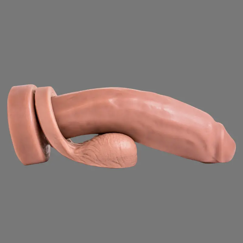 Dildo Geoff Hankey's Toys, tête plus large que la base | Dark-Ink