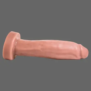 Hankey's Toys Geoff Dildo, wider at the head, 11.75" | Dark-Ink