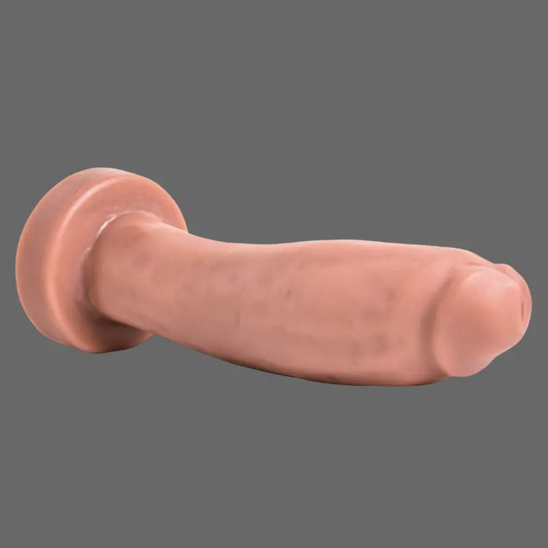 Hankey's Toys Geoff Dildo, Kopf breiter als Basis | Dark-Ink