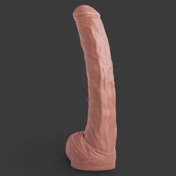 Dildo Long John Hankey's Toys, depth play 33,66 cm | Dark-Ink