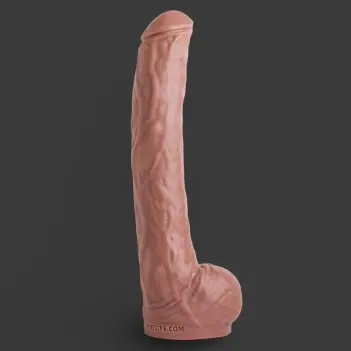 Dildo Long John Hankey's Toys, depth play 33,66 cm | Dark-Ink