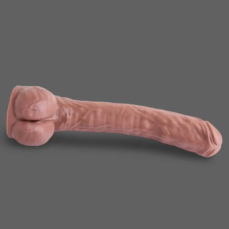 Dildo Long John Hankey's Toys, depth play 33,66 cm | Dark-Ink