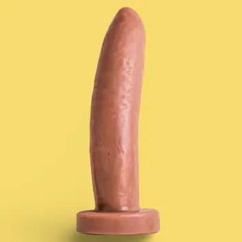Dildo depth trainer Tubesteak Hankey's Toys, droit 31,75 cm | Dark-Ink