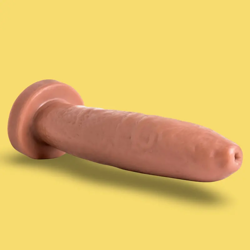 Dildo depth trainer Tubesteak Hankey's Toys, droit 31,75 cm | Dark-Ink
