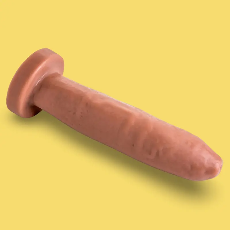 Dildo depth trainer Tubesteak Hankey's Toys, droit 31,75 cm | Dark-Ink