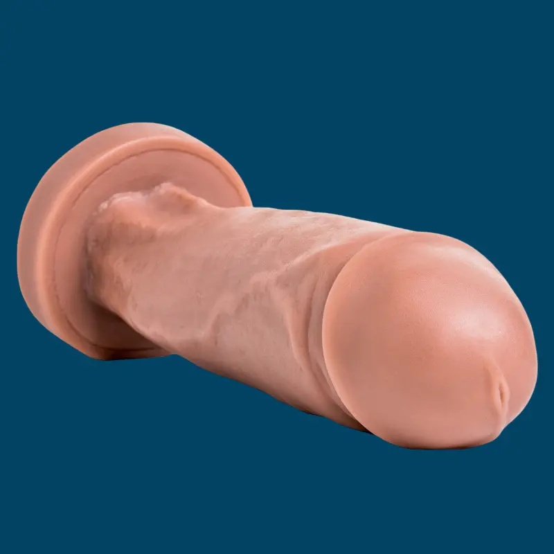 Dildo fantasy Xxxplorer Hankey's Toys, rebord plus large | Dark-Ink
