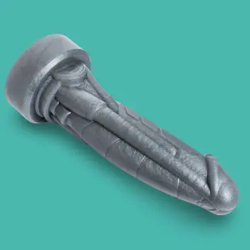 Dildo fantasy Sex Machine Hankey's Toys, diseño robótico | Dark-Ink