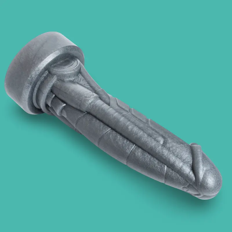 Dildo fantasy Sex Machine Hankey's Toys, diseño robótico | Dark-Ink