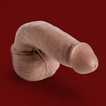 Hankey's Toys Rentman Dildo, Small bis XXXL | Dark-Ink