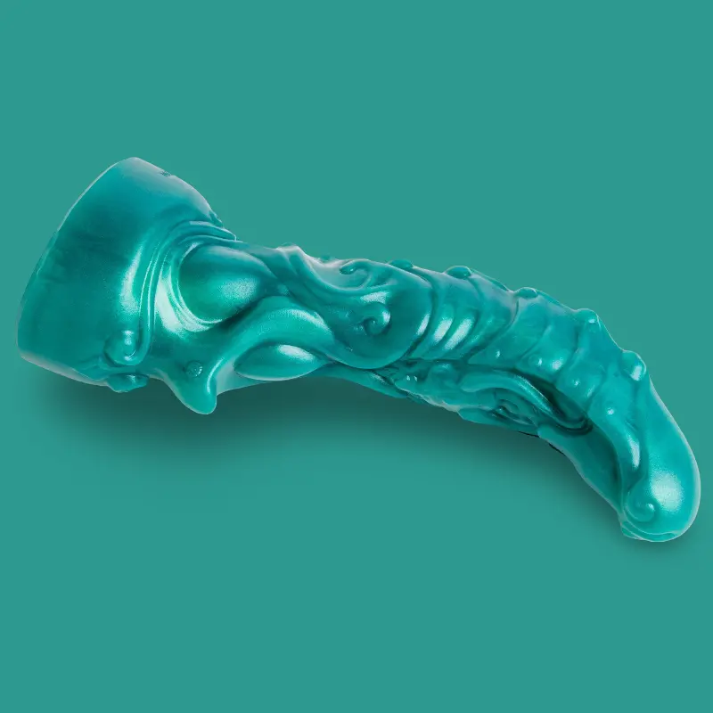Hankey's Toys Oni Fantasy-Dildo, Basisprofil, 4 Größen | Dark-Ink
