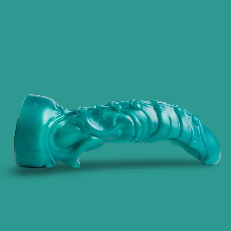 Hankey's Toys Oni Fantasy-Dildo, Basisprofil, 4 Größen | Dark-Ink