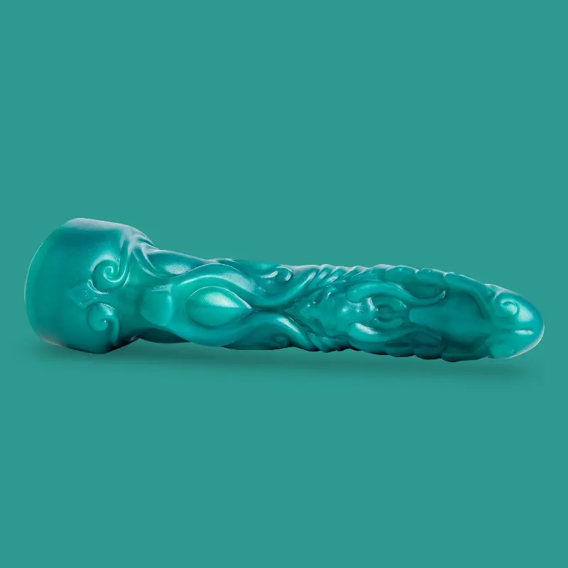 Hankey's Toys Oni Fantasy-Dildo, Basisprofil, 4 Größen | Dark-Ink