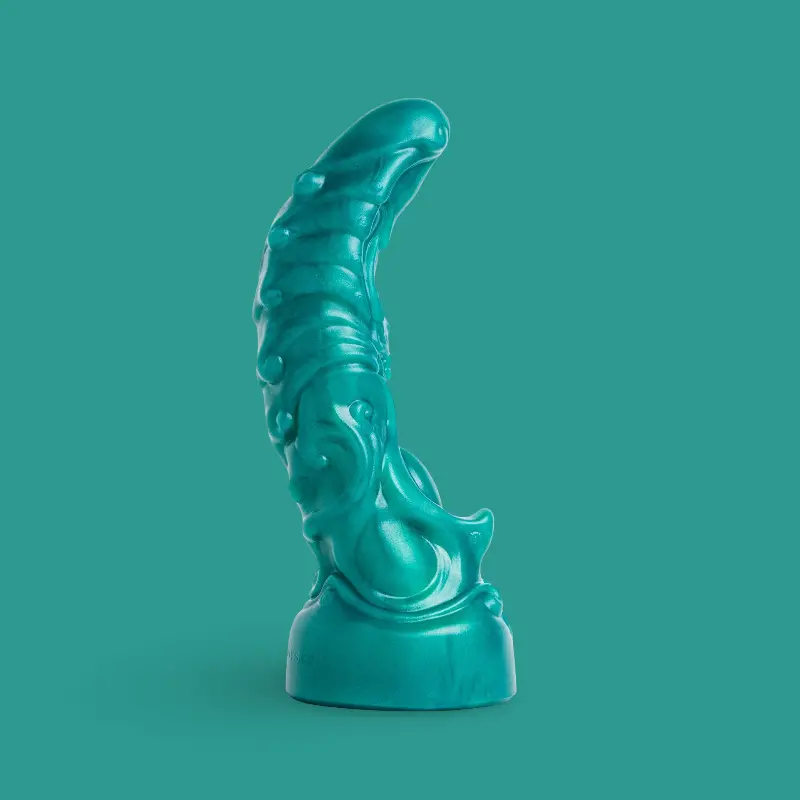 Hankey's Toys Oni Fantasy-Dildo, Basisprofil, 4 Größen | Dark-Ink