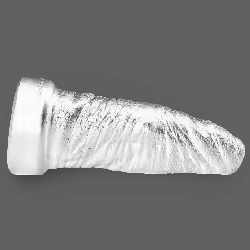 Hankey's Toys Ogre Fantasy-Dildo, Elefantenhaut, bis 4XL | Dark-Ink