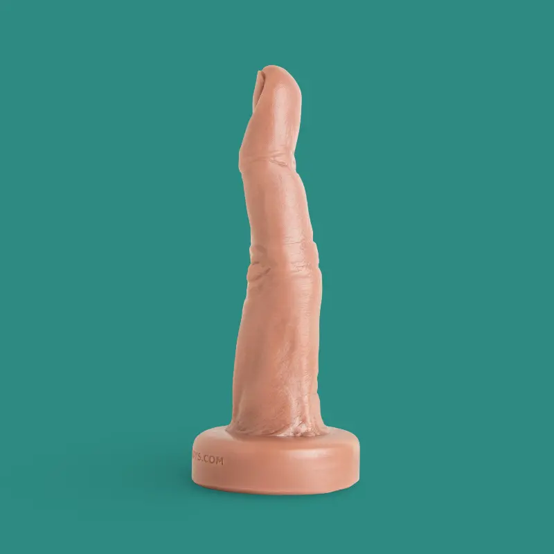 Hankey's Toys Midass Touch Fisting Dildo, finger shape | Dark-Ink