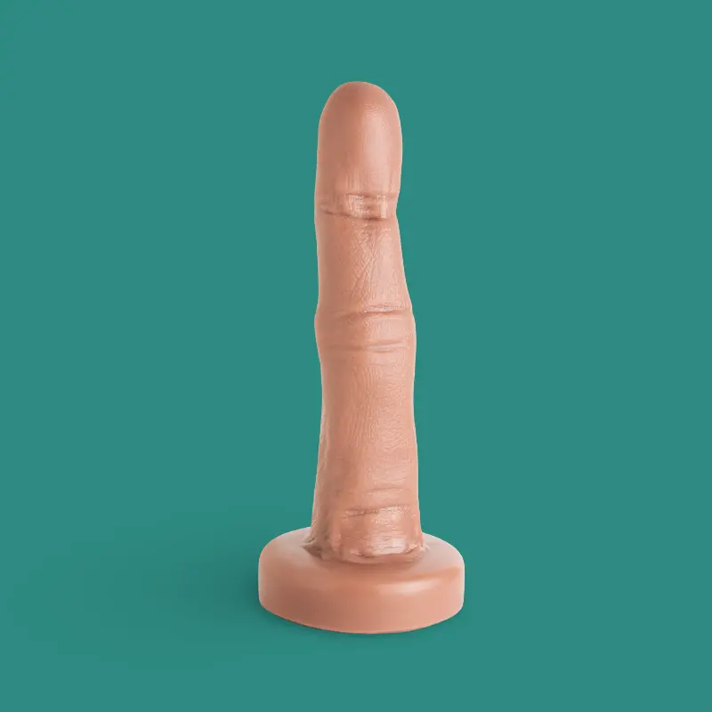 Hankey's Toys Midass Touch Fisting Dildo, finger shape | Dark-Ink