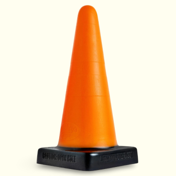 Hankey’s Toys TRAFFIC CONE ANAL TRAINER SERIES