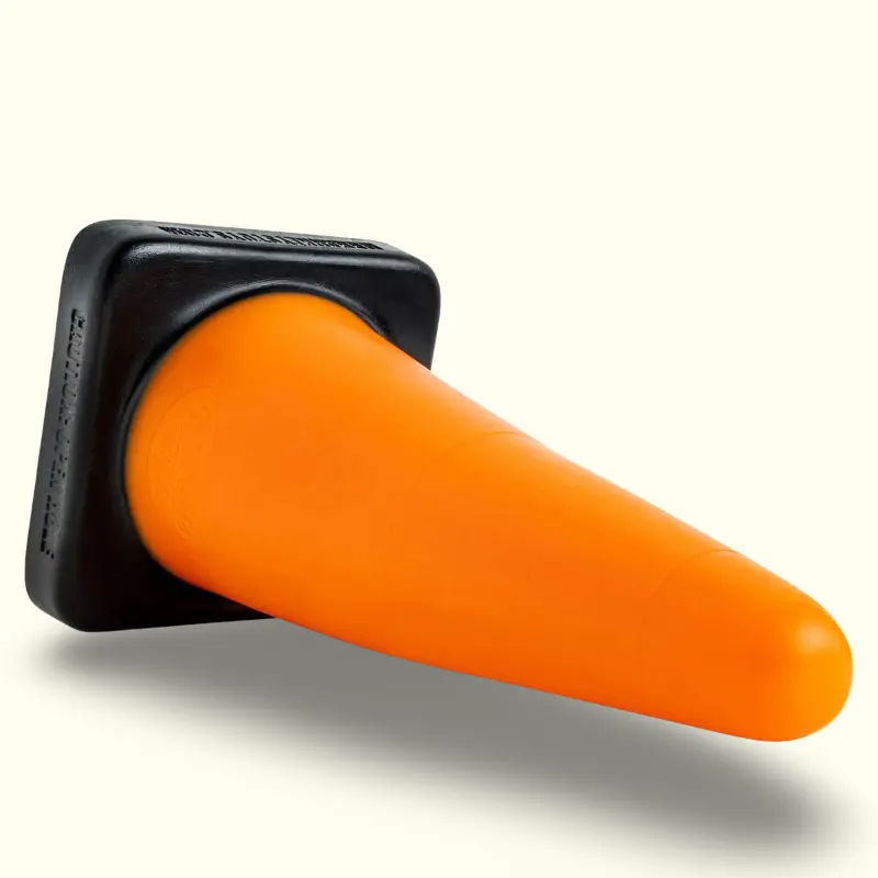 Plug anal Traffic Cone Hankey's Toys, Vac-U-Lock | Dark-Ink