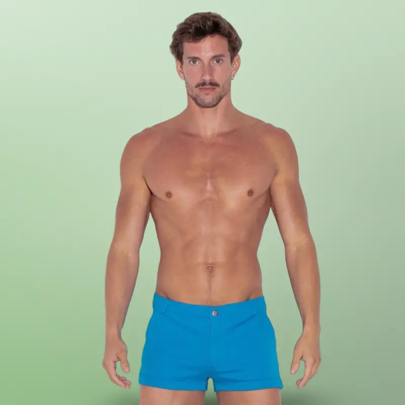 CODE 22 Micro Short: Ultra-Short Cut, Logo Waistband | Dark-Ink