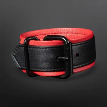 Brazalete de cuero Trojan 2.0 Mr S Leather, 3 ajustes | Dark-Ink