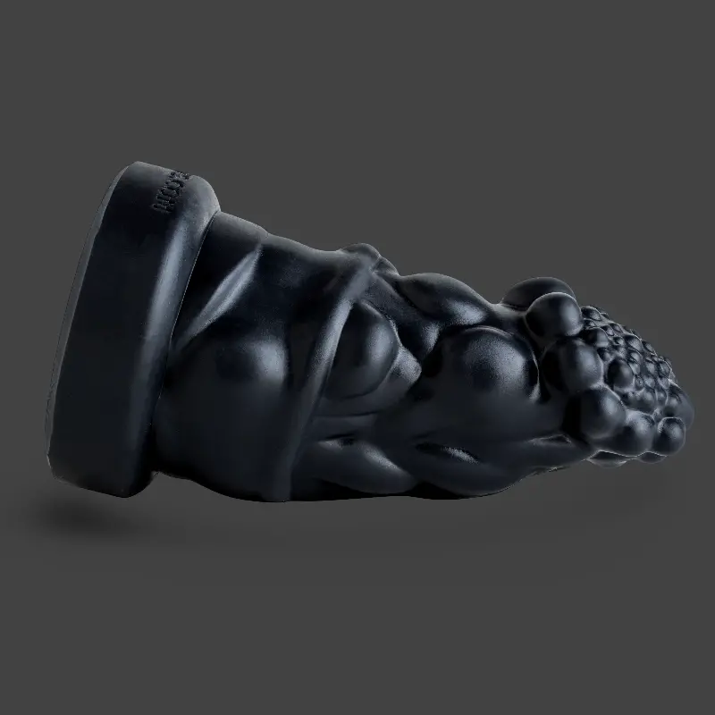 Hankey's Toys Prince Charming Analplug, Platin-Silikon | Dark-Ink