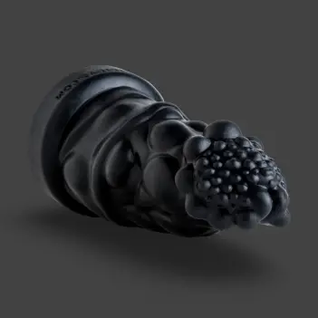 Hankey's Toys Prince Charming Analplug, Platin-Silikon | Dark-Ink