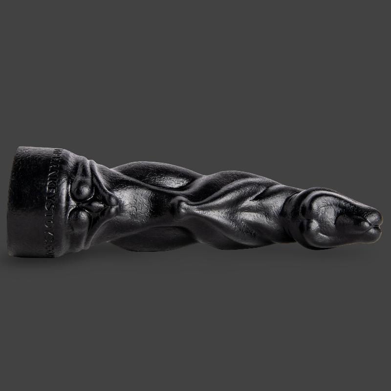 Hankey’s Toys Scimitar Dildo Fantasy de Silicona – Negro