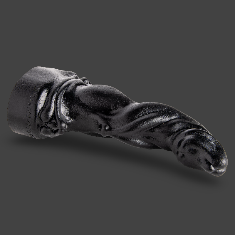 Hankey’s Toys Scimitar Dildo Fantasy de Silicona – Negro