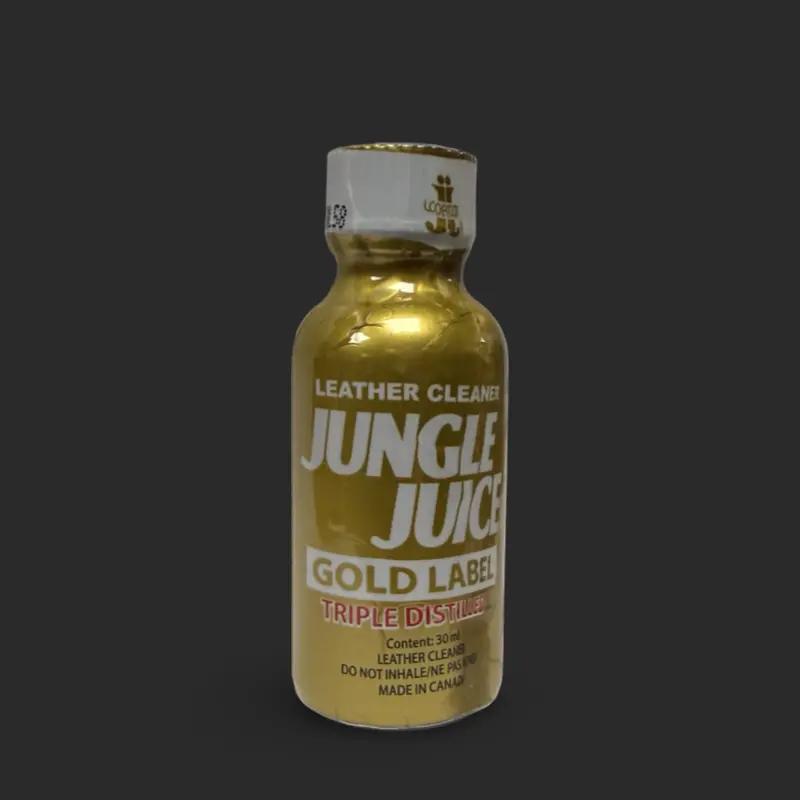 Poppers Jungle Juice Gold Label Pentyl destilado 30ml | Dark-Ink