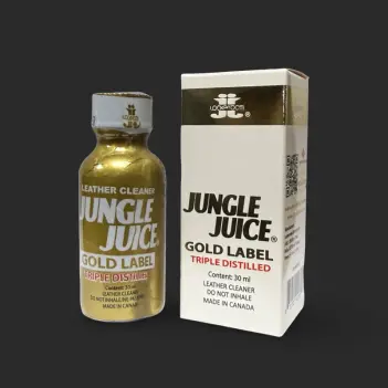 Poppers Jungle Juice Gold Label Pentyl destilado 30ml | Dark-Ink