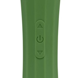 Powerful wand vibrator massager with still handle green