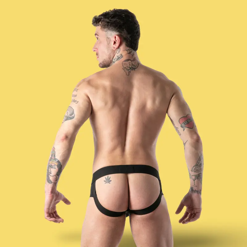Jock brief Full Military Access Locker Gear, dos ouvert | Dark-Ink