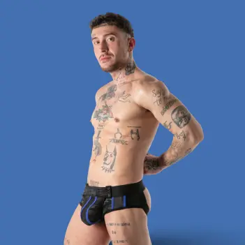 Jock brief Full Military Access Locker Gear, dos ouvert | Dark-Ink