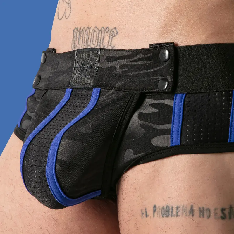 Jock brief Full Military Access Locker Gear, dos ouvert | Dark-Ink