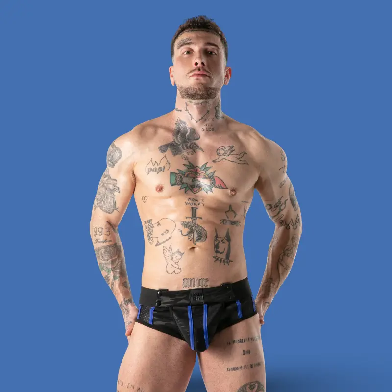 Jock brief Full Military Access Locker Gear, dos ouvert | Dark-Ink