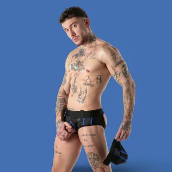 Jock brief Full Military Access Locker Gear, dos ouvert | Dark-Ink